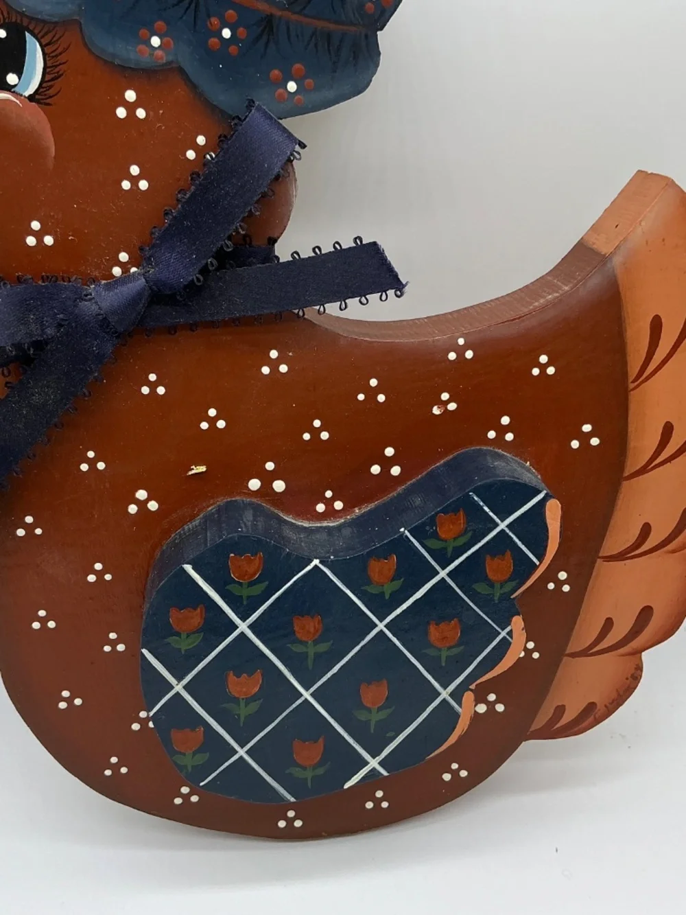 Wooden Chicken Wall Art